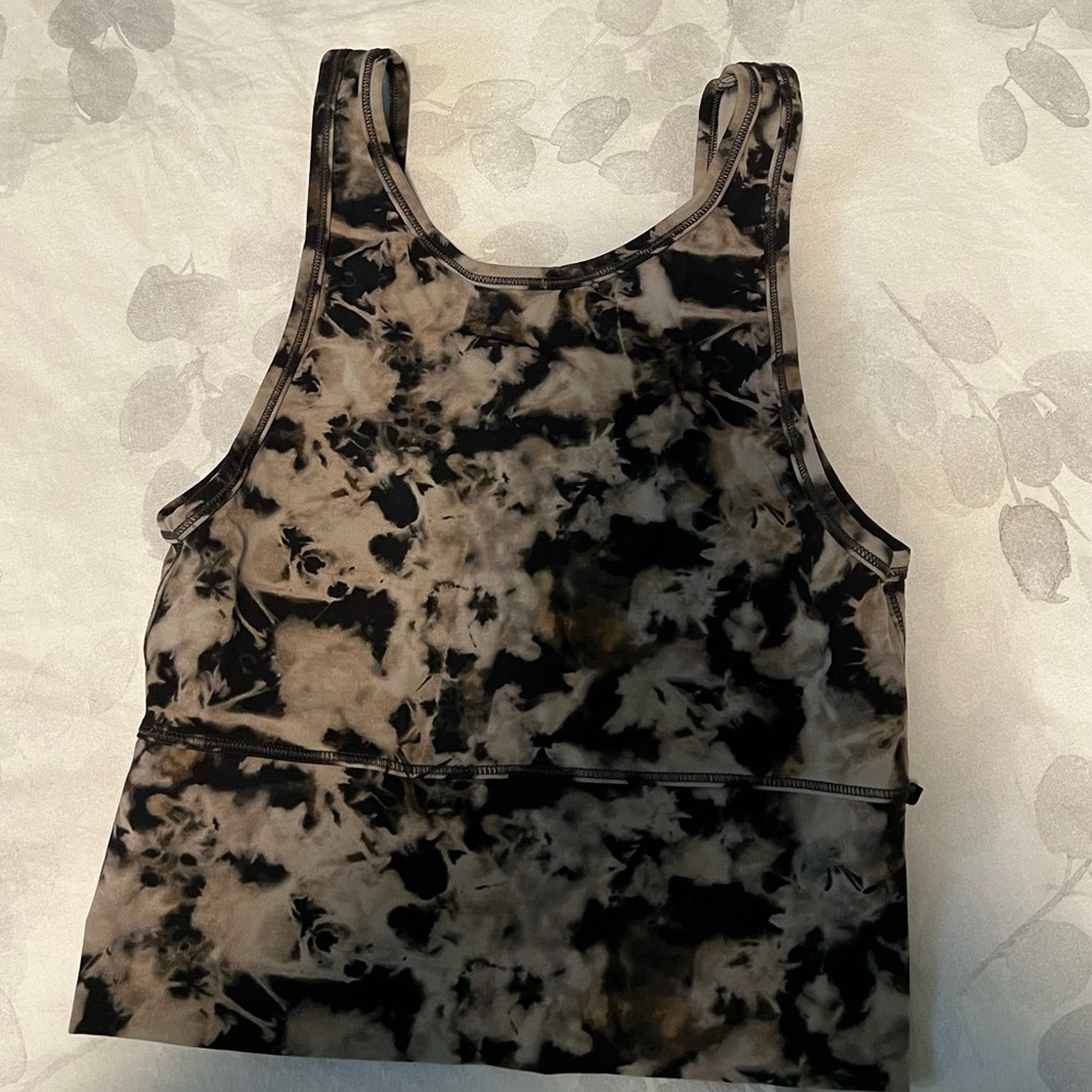 Lululemon tie-dye halter tank